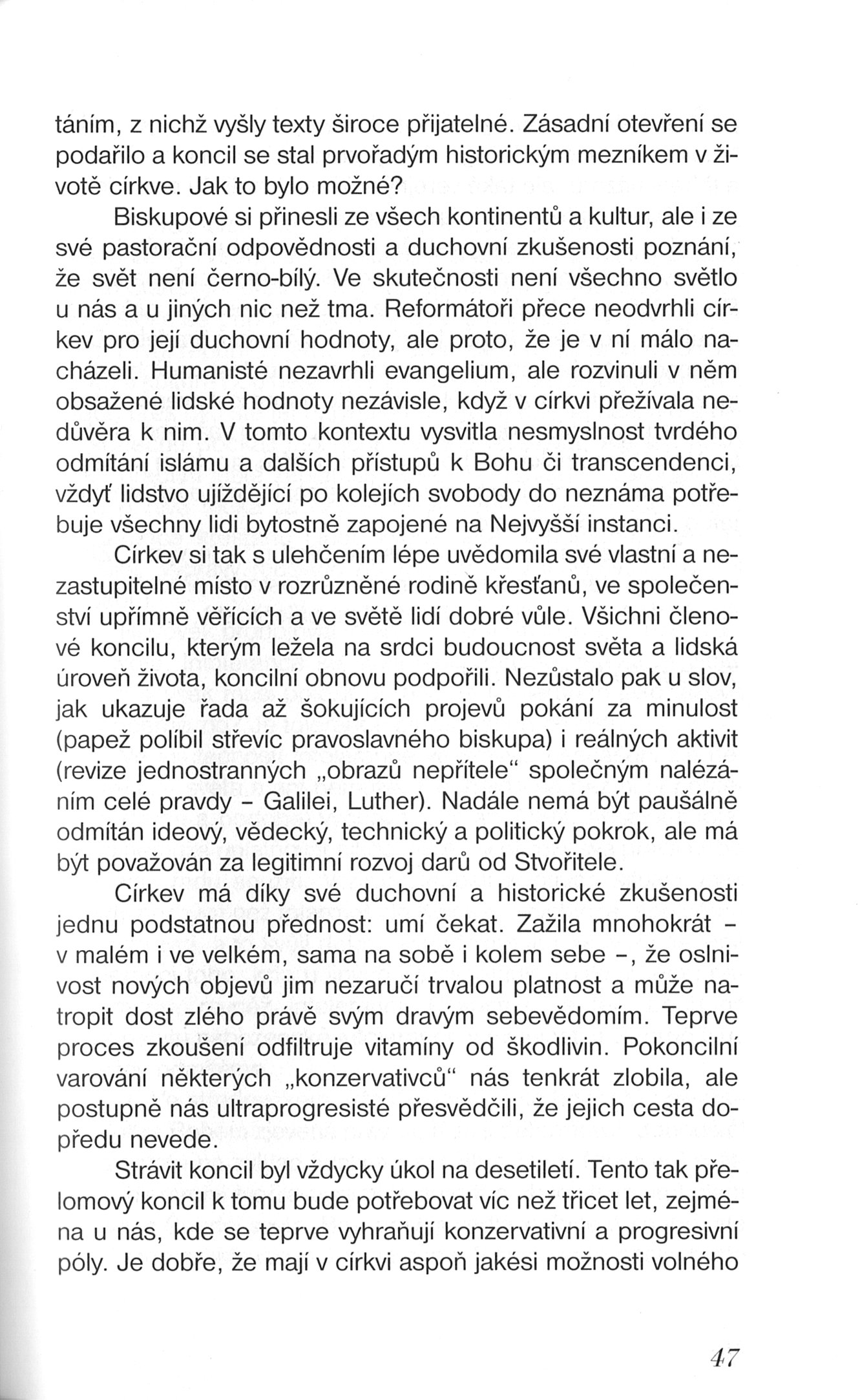 K jádru věci / Aggiornamento / strana 47