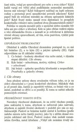 Slovo o této době / Jak církev neumírá (K teologii ohrožené církve) / strana 262
